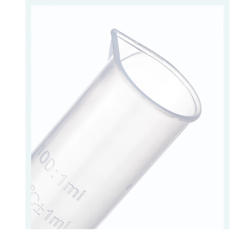 Clear Graduated Plastic Measuring Laboratory Cylinders 10ml 50ml 100ml 500ml 1L for Use in Laborator