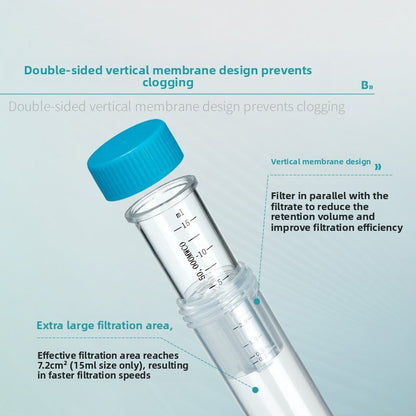 Centrifugal Ultrafiltration Tube Protein & Nucleic Acid Concentrator PES Membrane 5-50KD 4-15mL Ultr