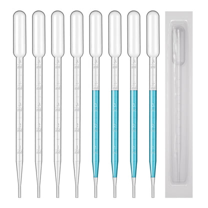 Lab 1-10ml Independent Sterile Transferring Pipette Disposable Plastic Dropper Sterile Pasteur Pipet