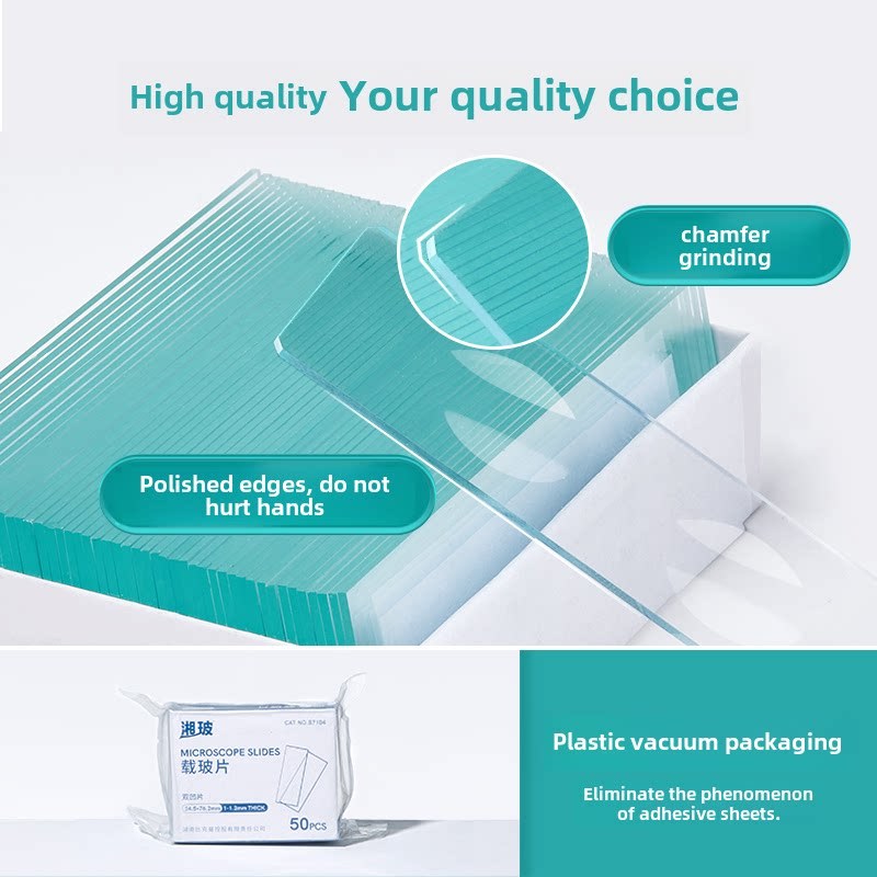 Cover Glass Slide Pathological Grade Adhesive Ultra-clear High-definition Specimen Staining Single/d