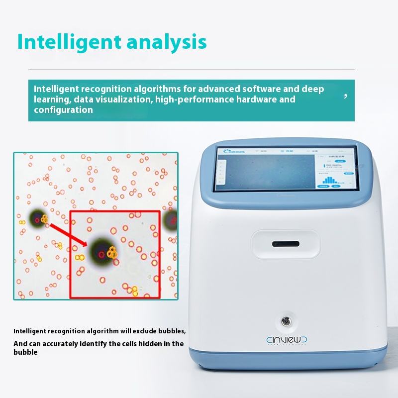 Bio-Automatic Fluorescent Brightfield Hemocytosperm Counter for Laboratories Digital Controls OEM Cu