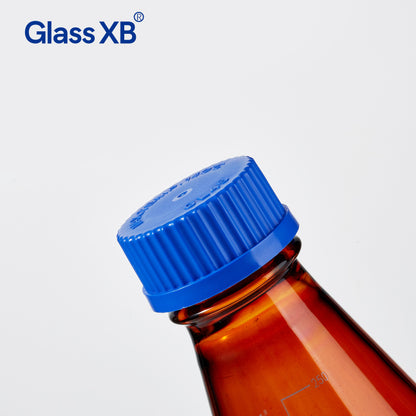 Lab Borosilicate Glass Tissue Cell Culture Triangular Conical Erlenmeyer Shake Flask Shaker Screw Co