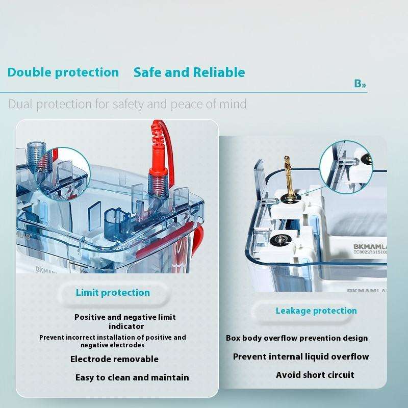 OEM Customizable Plastic WB Blue Power Horizontal Vertical Electrophoresis Gel Tank for Nucleic Acid