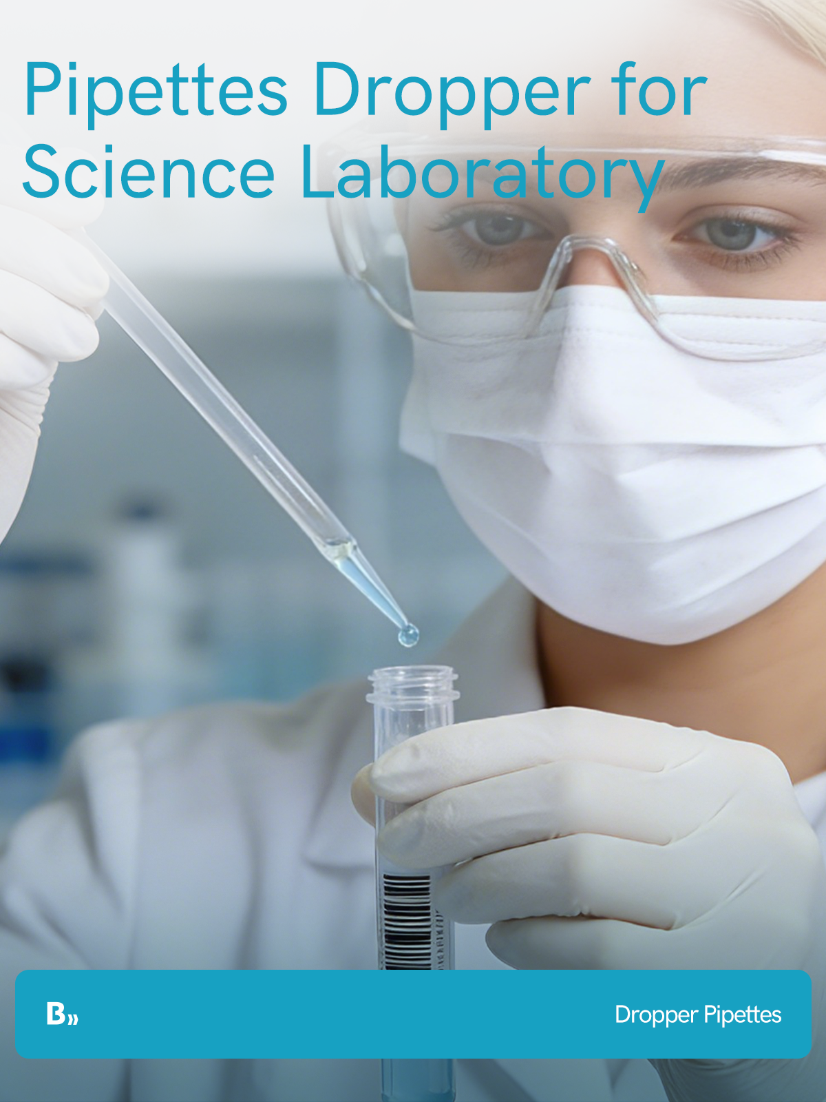 Disposable Sterile Plastic Dropper Pipette Pasteur Dropper Individually Packaged For Quantitative Di