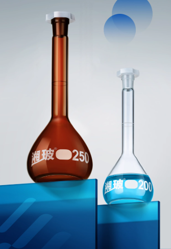 Manufacturer Class A Laboratory Volumetric Flask Transparent Glass Range 5ml To 2000ml For Laborator