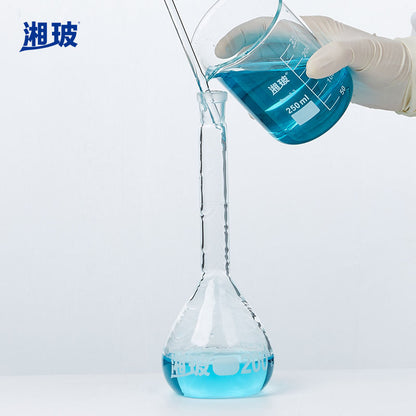 Manufacturer Class a Laboratory Volumetric Flask Transparent Glass Range 5ml to 2000ml High Quality 