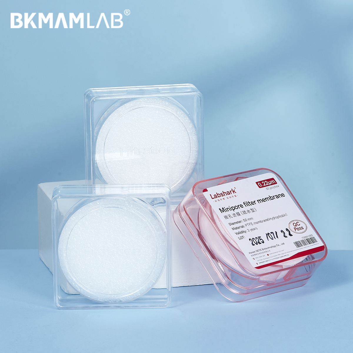 Biological Microporous Hydrophilic Hydrophobic Acid-Base Resistant PTFE Disposable Filter Membrane 0