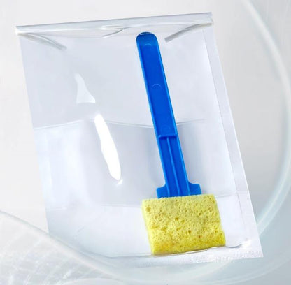 Oem Customized Sterile Sponge Stick Sampling Bags With Bpw Pe Material Wire Bags For Chemical Labora