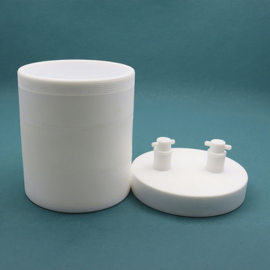 PTFE reaction vessel container