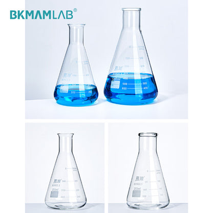 Glassware Borosilicate Glass 3.3 Conical Flask/ Erlenmeyer Flask, 50-1000ml Available