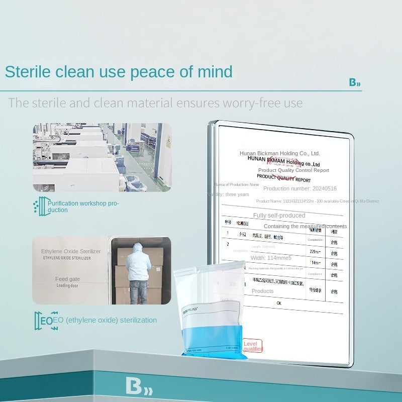 Bio-wire Homogeneous Thickened Plastic 60ml Transparent Writing Laboratory Water Sample Collection B