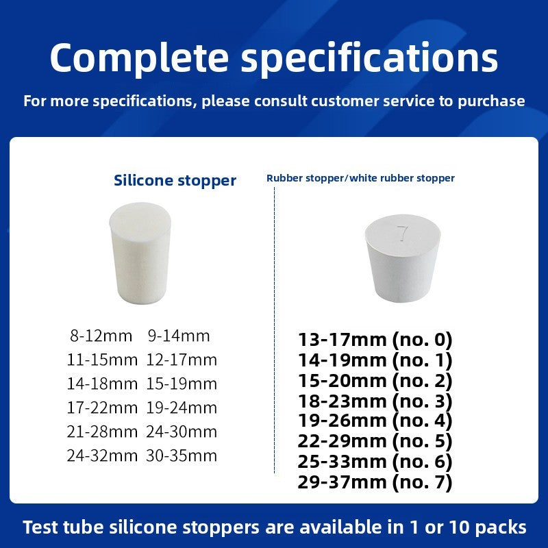 High Borosilicate Flat Mouth Glass for Tube Bottom Thickening Heat Resistance for Chemical Laborator