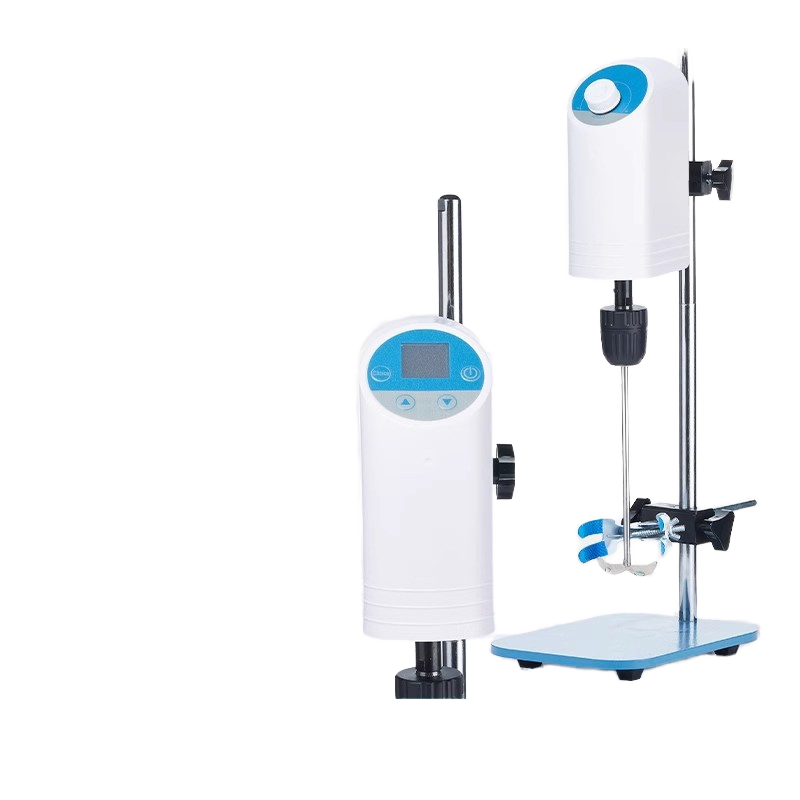 Small Digital Display Industrial Biological Electric Stirrer Overhead Cantilever Laboratory Heating 