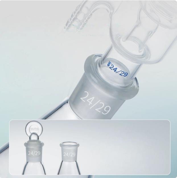 Borosilicate Glass Laboratory 100-5000mL Conical Shape Erlenmeyer Flask with Graduation Print