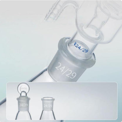 Borosilicate Glass Laboratory 100-5000mL Conical Shape Erlenmeyer Flask with Graduation Print