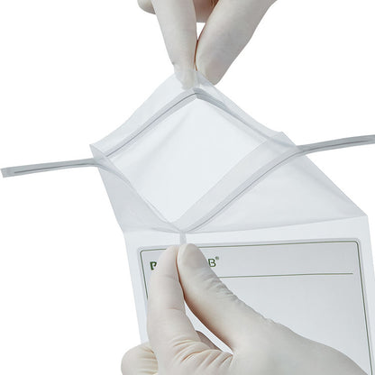 Lab Consumables Iron Wire Sampling Bag Collection Bag With Writing Area Sample Collection Bags - Buy