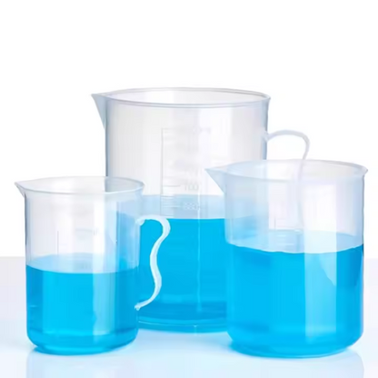 50ml 500ml Lab and Kitchen Use Plastic Measuring Cup PP Plastic Beaker