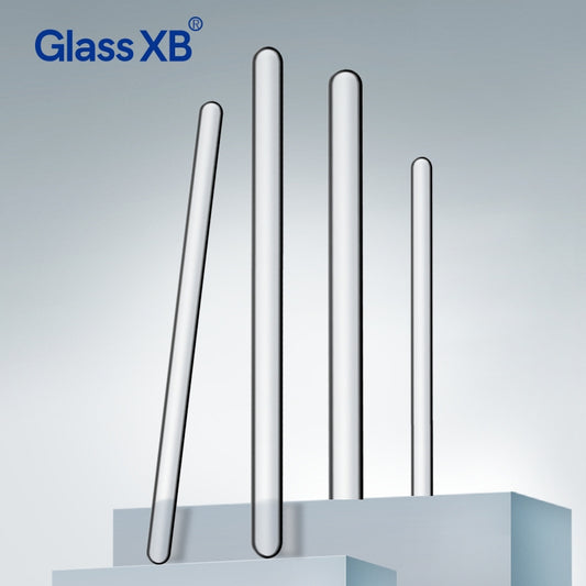 Glass Stirring Rod, Resistant to Acids, Alkalis, and High Temperatures.