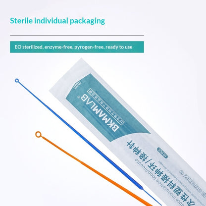 Biological Disposable Sterile Plastic Copper Inoculation Ring Needle 1ul/5ul/10ul Capacities 1-5mm I