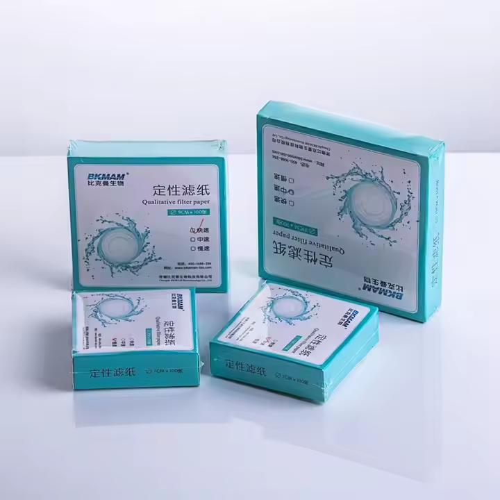 Lab Supplies 7cm 9cm 11cm 12.5cm 15cm 18cm Qualitative Filter Paper for Chemical Analysis Laboratory