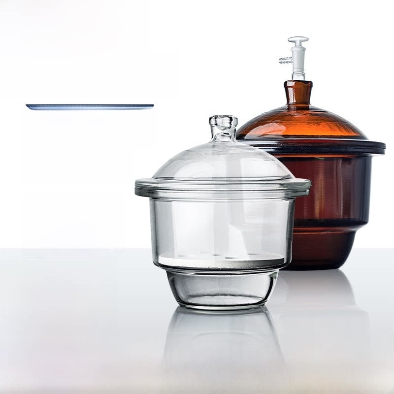 Transparent Brown Glass Plastic Vacuum Drying Dish Lid With Thickened Porcelain And Ceramic Lining P