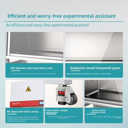 Biological Safety Cabinet Clean Workbench Operation Table Single Double Person Ultra Clean Dust-free