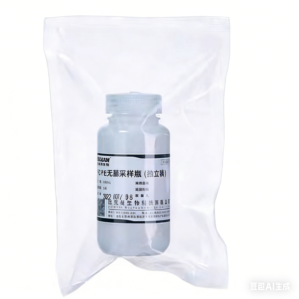 High-sealing Sterile HDPE/PP/PE Plastic Sampling Bottles with Sodium Thiosulfate Various Capacities 