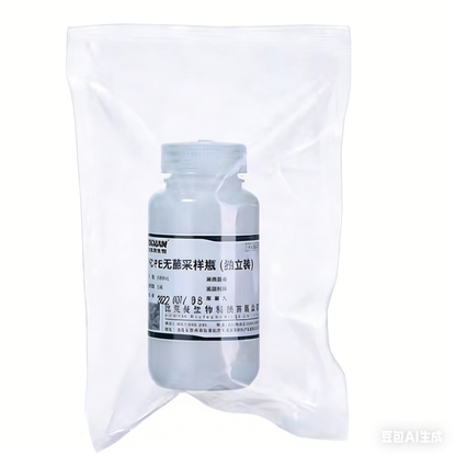 High-sealing Sterile HDPE/PP/PE Plastic Sampling Bottles with Sodium Thiosulfate Various Capacities 