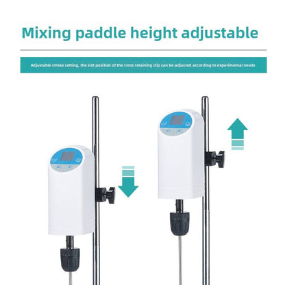 Small Digital Display Industrial Biological Electric Stirrer Overhead Cantilever Laboratory Heating 