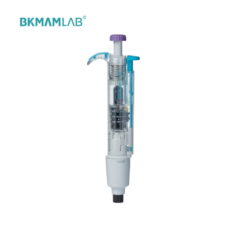 Single Channel Micropipettor For Laboratory Instruments Transparent Type Autoclavable Lab Supply