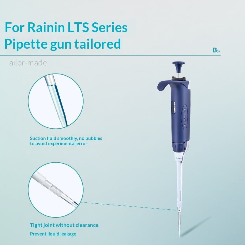 Bio-Ruining Disposable PP Pipette Gun Tip Bag Boxed Sterilization Filter Element