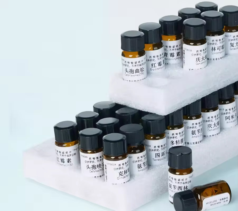 Antibiotic Test Discs for Bacterial and Fungal Microbiology Laboratory