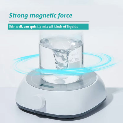 Six-Link Quadruple Digital Magnetic Stirrer Mini Laboratory Constant Temperature Heating Equipment