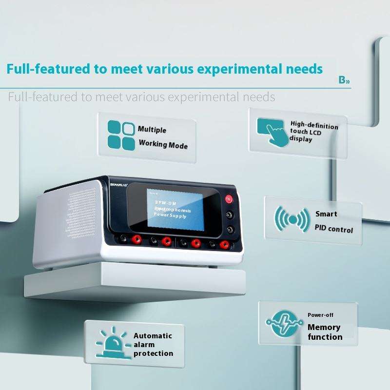OEM Customizable Plastic WB Blue Power Horizontal Vertical Electrophoresis Gel Tank for Nucleic Acid