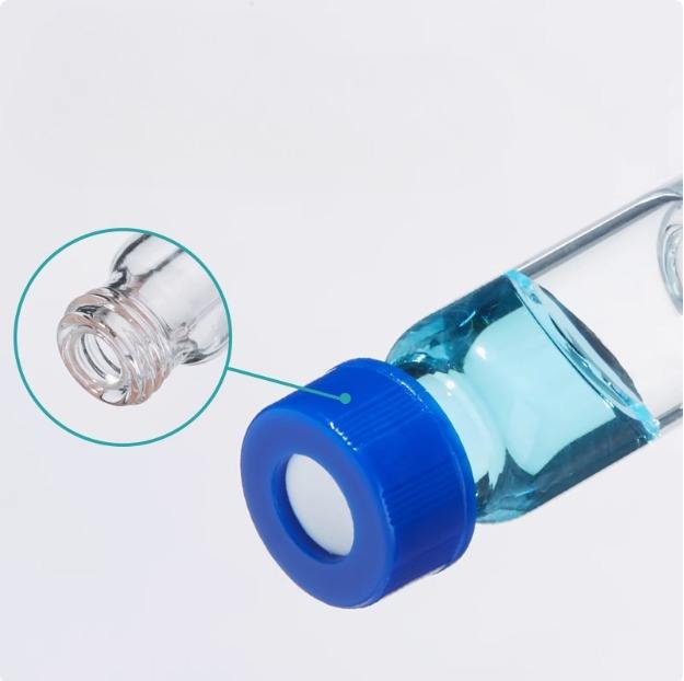 High Recovery Integrated Glass Sample Vials 300ul 2ml Transparent Brown Cone Bottom Bottle For Labor