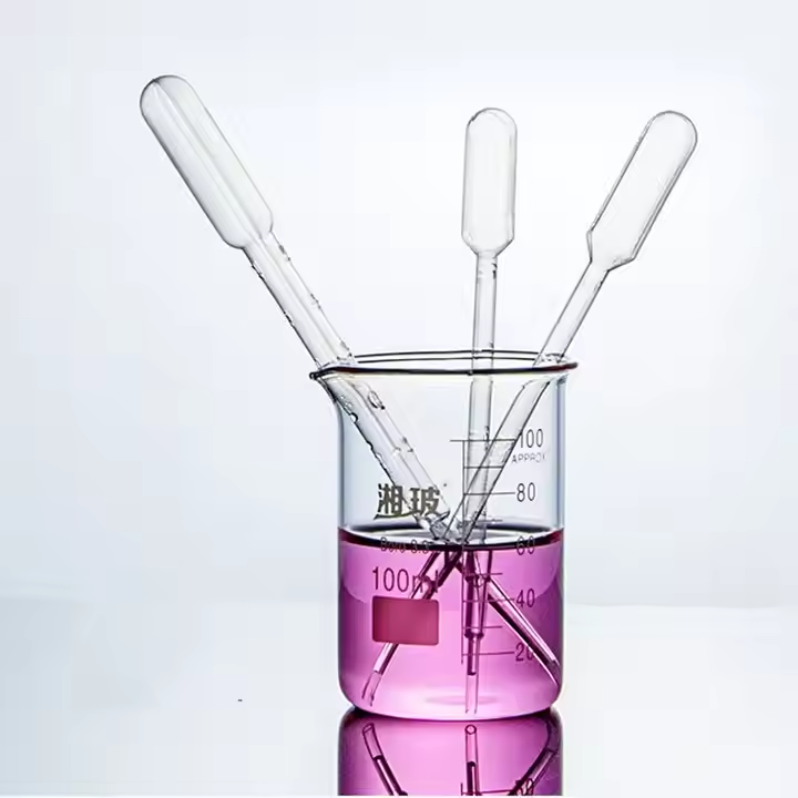 Glass Beaker High Borosilicate 100-2000ml Capacity Low Scale Small Large Measuring Cup High Temperat