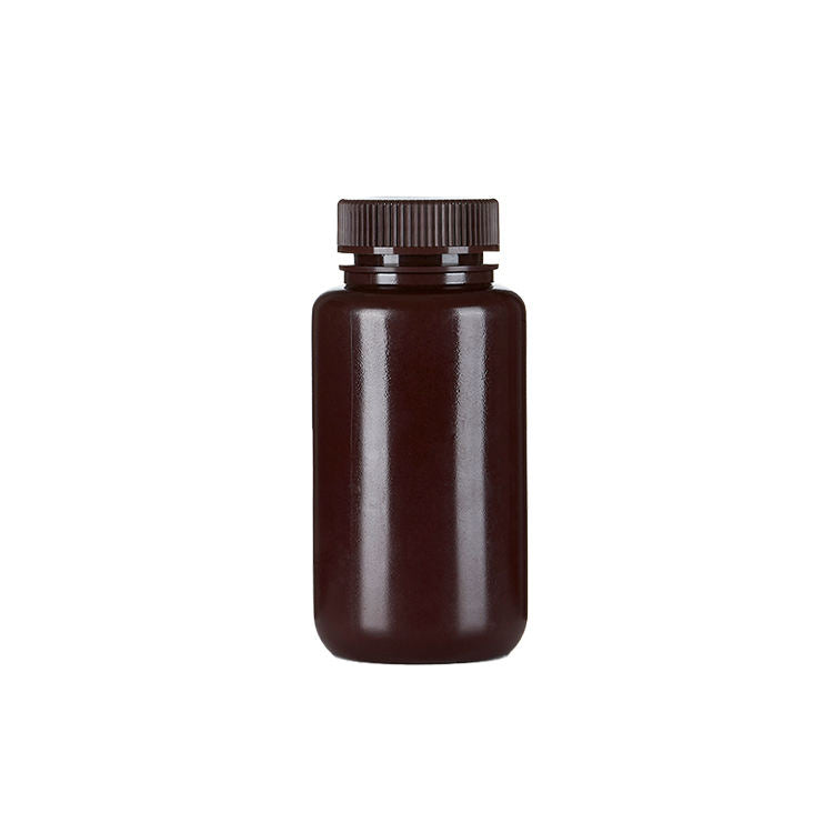 Lab Supplier Hdpe Pp Wide-mouth Reagent Bottle Transparent/brown Reagent Bottle