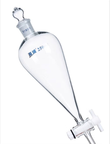 Borosilicate Glass Spherical/Pear Separating Funnel with 60ml-1L Available