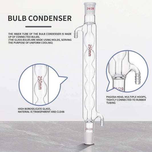 Borosilicate Glass Liebig Condenser