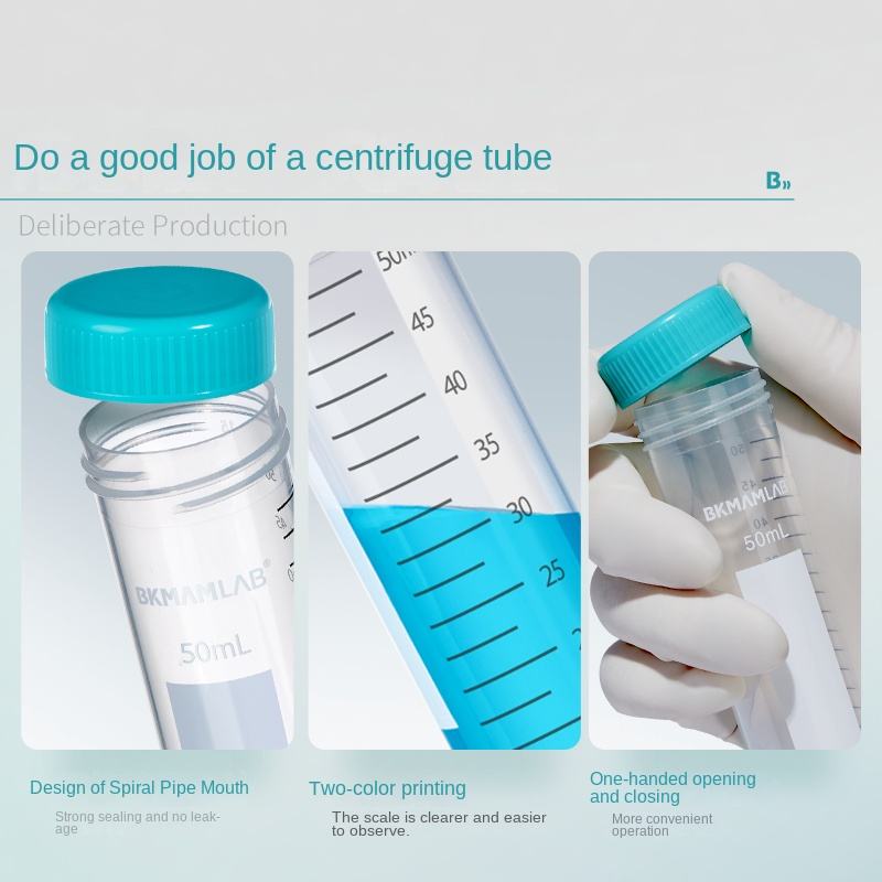 Biological Sterile Plastic Micro Centrifuge Tubes Disposable Laboratory Sterilized