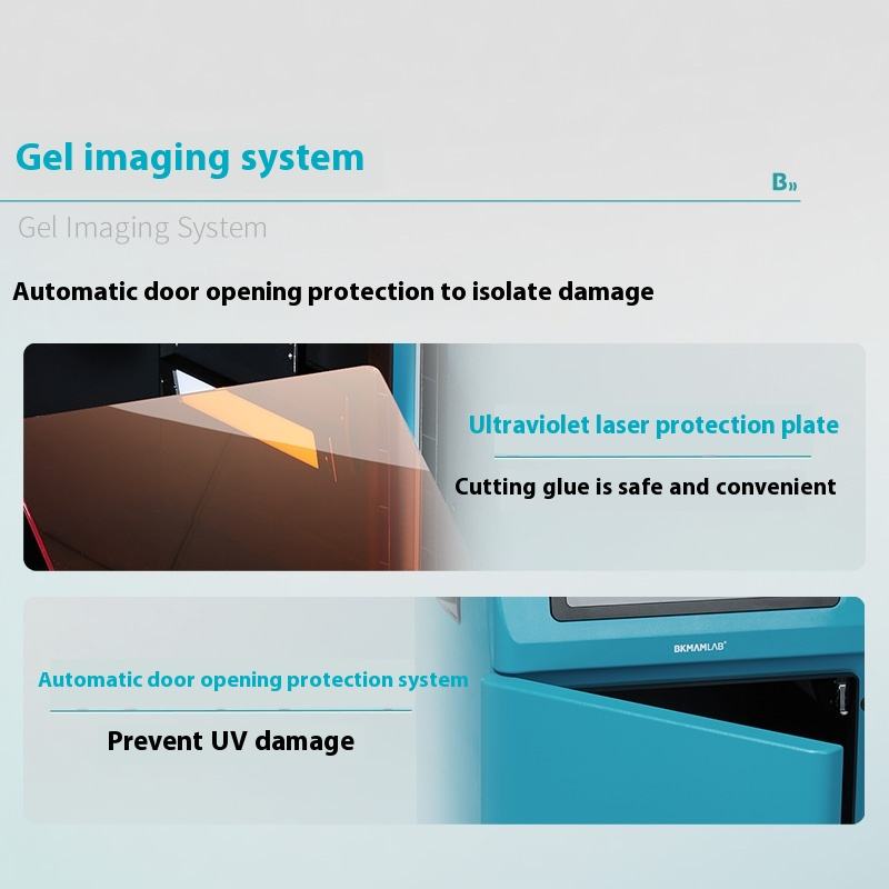 Bio-chemiluminescence High-definition Gel Imaging System Laboratory Intelligent 25mm Diameter Oem Cu