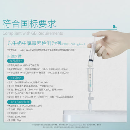 Solid-phase Extraction Column C18 CARB GCB MCX MAX PSA HLB NH2 Florisil Filter SPE
