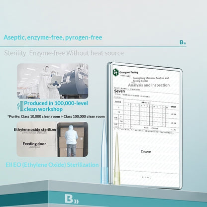 Biological Box with Filter Pipette Tip and Gun Universal Nozzle Sterile Bag 200ul Capacity Made in C