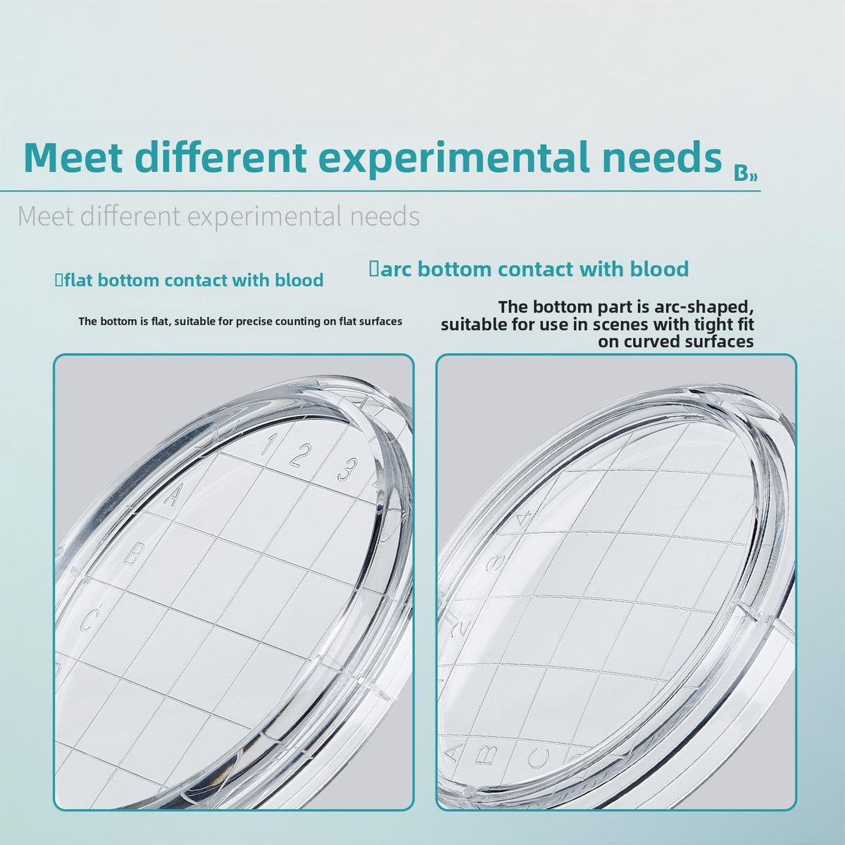 Biological Disposable Plastic Round 55mm Sterile Rodac Plate for Laboratory Microbial Sampling and S