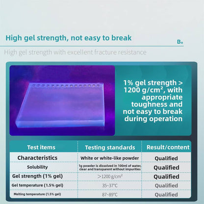 Bioagarose Gel Electrophoresis Nucleic Acid Dna Electrophoresis Reagent Biochemical Laboratory Suppl