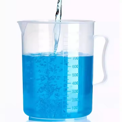 50ml 500ml Lab and Kitchen Use Plastic Measuring Cup PP Plastic Beaker
