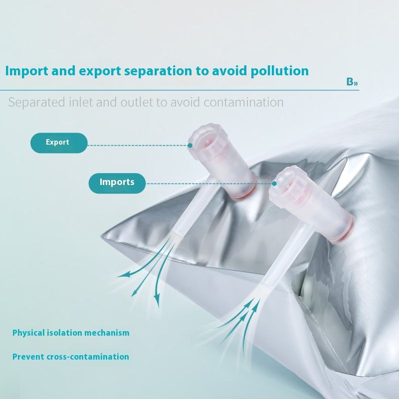 Single Double Valve Gas Collection Bag 0.1-15l Biological Aluminum Foil Laboratory Gas Bag Whole Box