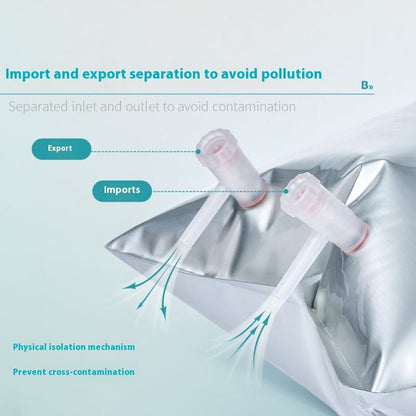 Single Double Valve Gas Collection Bag 0.1-15l Biological Aluminum Foil Laboratory Gas Bag Whole Box