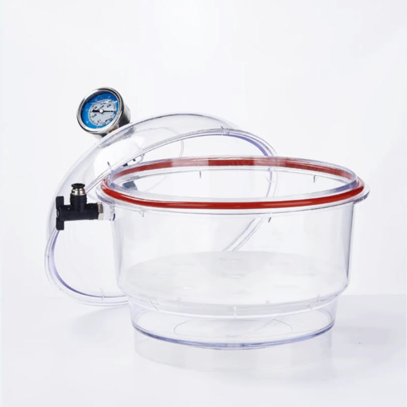 Customizable Transparent Laboratory Vacuum Dryer OEM Support Plastic Dish Kettle Tank With Vacuum An