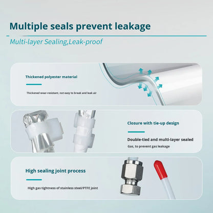 Sampling & Gas Collection Bag for Pollutant Concentration Polyester Odorless Material Made in China